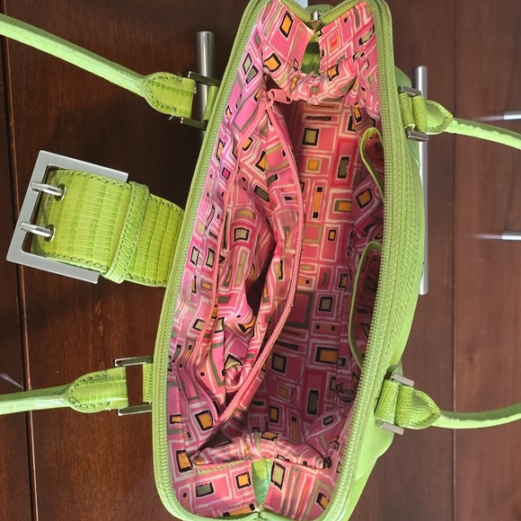 Preston & York Lime Green Bag - Picture 3 of 9